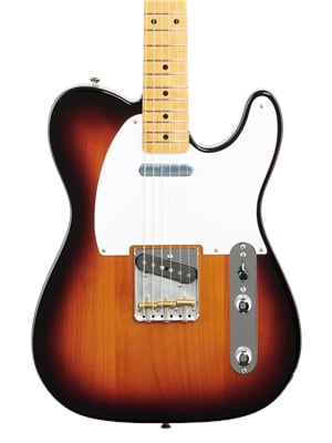 Fender Vintera 50s Telecaster Guitar Maple Neck 2 Color Sunburst w/Bag